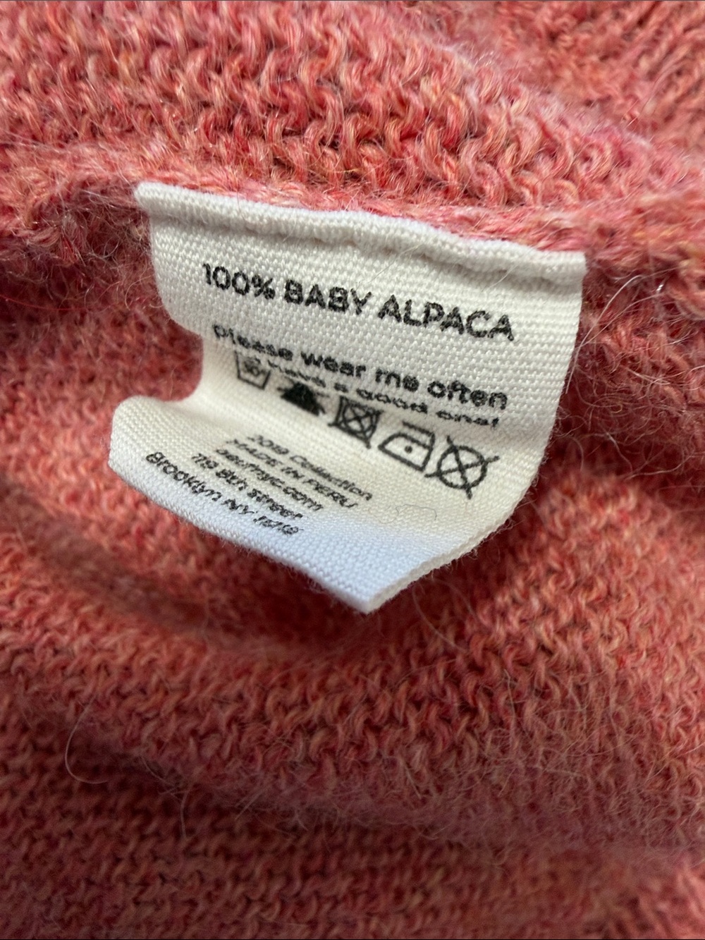 OEUF
KIDS OEUF NYC BABY AND CHILD APPLE POCKETS
SWEATER Peachy Brown color - Picture 7 of 8